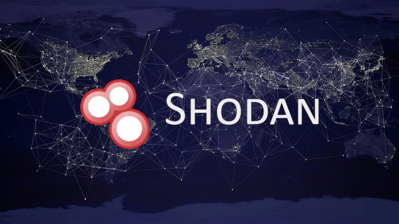 Shodan.io web interface showing search results for exposed devices